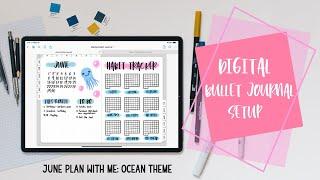 Digital Bullet Journal: June Plan With Me