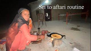 Sehri to aftari routine village life in Pakistan