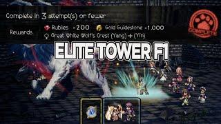  HOW TO BEAT ELITE TOWER F1 | All Details EXPLAINED! | Octopath Traveler Champions of the Continent