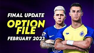 OPTION FILE COMPLETE EDITION | SP FOOTBALL LIFE 2023 | FINAL UPDATE FEBRUARY 2023