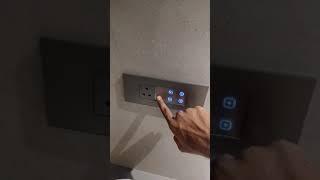 Touch Switch Board For Control Home Lighting And Fan