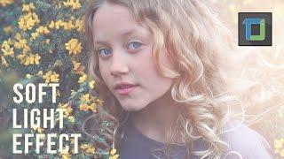 soft light effect | photoshop tutorials | photo effects