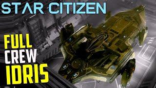 Fully Crewing an AEGIS IDRIS + LTI Ship giveaway! - Star Citizen 3.23.1 multi crew Xenothreat