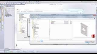 Секреты SolidWorks. Как привязать чертеж к другой модели.
