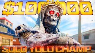 How I Won 2 Games of Warzone for $40,000  (Solo Yolo Champ)