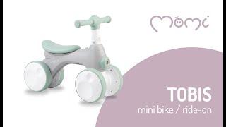 MoMi TOBIS ride-on with bubbles