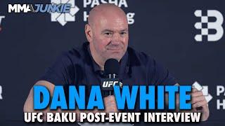 Dana White breaks MASSIVE NEWS: Jon Jones retired, Tom Aspinall undisputed champion | UFC Baku