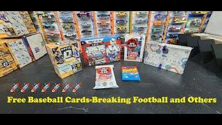 Free Baseball Cards - Opening Baseball, Football and Basketball cards