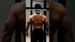 These are the ONLY exercises you need to target your BACK 🫡