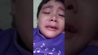 Baby Crying over Glue