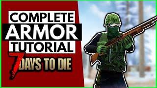 How Does Armor Work in 7 Days To Die? [Alpha 19]