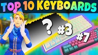 Top 10 BEST Gaming Keyboards for Fortnite! (Ducky, Razer, Logitech, & More)