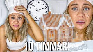 DEKORERAR ETT PEPPARKAKSHUS I 10 TIMMAR (!!!)