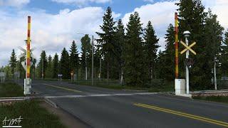 ETS2 1.40 Realistic Train & Crossing Mod | Euro Truck Simulator 2 Mods