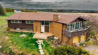 FORCED OUT! Exploring an ABANDONED 1970s Mid Century Home in the Middle of Nowhere