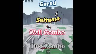 Garou x Saitama Wall Combo || The Strongest Battlegrounds