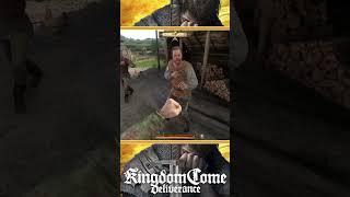 Kingdom Come: Deliverance #shorts GETTING A LITTLE HELP FROM MY FRIENDS!!!