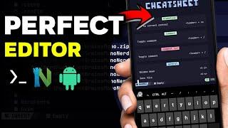 PERFECT CODE EDITOR for ANDROID !! (With Neovim and Termux)
