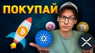 ТОП-5 альткоинов Что купить на падении?(СУМАСШЕДШИЙ ПОТЕНЦИАЛ)? Лучшие ИНВЕСТИЦИИ