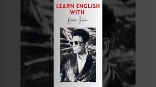 Learn English with Karan Johar