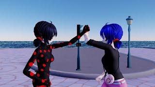 MMD Miraculous Fight : Marinette Vs Antibug