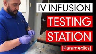 IV Infusion Testing Station [Paramedics]