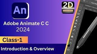 Adobe Animate cc 2024 |Introduction & Overview Interface |Cartoon Animation |2d hindi kahaniya