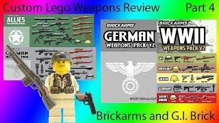Custom Lego Weapons Review: G.I. Brick Brickarms Part 4