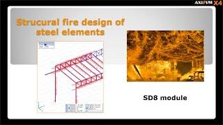 SD8 MODULE – FIRE DESIGN OF STEEL MEMBERS