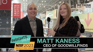 Live from NRF 2023: GoodwillFinds' CEO on the Circular Economy