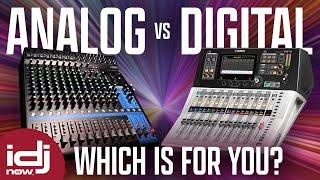 Analog Vs. Digital Mixers, Which is Right for You? | I DJ NOW