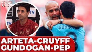 MIKEL ARTETA compara lo que le 'pasó' a GÜNDOGAN con GUARDIOLA a lo suyo con CRUYFF | AS