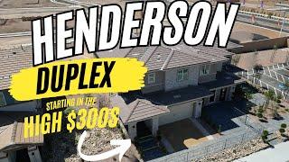 New Build Duplex In Henderson NV In The Master Plan Of Cadence | Quail Crossing Plan 4