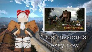 The beast titan mission is easy now | Attack on titan Last Breath