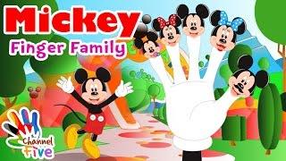 Mickey Mouse Finger Family Nursery Rhyme for Children