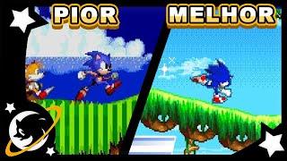 DO PIOR PARA O MELHOR - JOGOS 2D DO SONIC