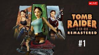 APRENDENDO A JOGAR | PARTE 1| TOMB RAIDER 1 REMASTERED