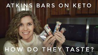 Atkins Bars on Keto Diet:  How Do They Taste?