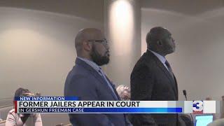 Shelby County jailers appear in court for Gershun Freeman case