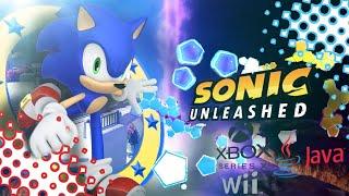 The 3 versions Of Sonic Unleashed on different platforms