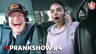 PRANK: SELMA IN SHOCK DOOR AGRESSIEVE TAXI CHAUFFEUR - Prankshow #4 | Kalvijn