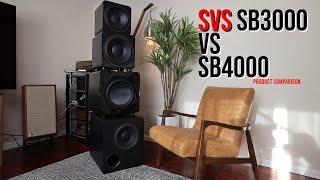 SVS Subwoofer Review SB3000 vs SB4000  - How Good Are They?