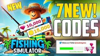 *NEW UPDATE* CODES FOR FISHING SIMULATOR IN 2024 ! ROBLOX FISHING SIMULATOR CODES