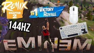 AttackShark x11 AulaF75Solo Gameplay Fortnite 144fps 2k