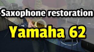 Saxophone restoration.Yamaha 62