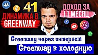 Гринвей. Доход за 11 месяц в Greenway. Сколько денег заработал в Greenway? Динамика в Гринвей.