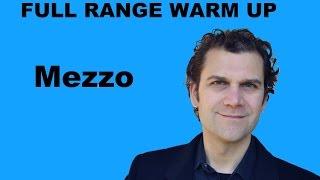 Singing Warm Up - Mezzo Soprano Full Range