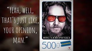 The Big Lebowski Puzzle- The Dude- I love this movie! Cardinal Puzzles/Blockbuster Video- Time-lapse