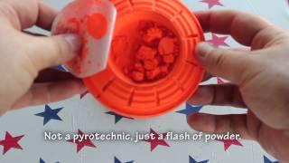 White Flyer Orange Crush Flash Targets