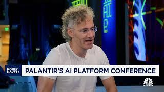 Palantir CEO Alex Karp Discusses S&P 500 Inclusion and AIPCon on CNBC